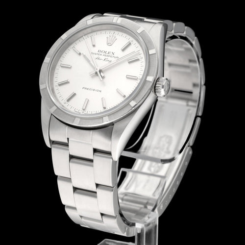 Montre Rolex Air King - Montre 14010 en acier 58 Facettes ROL/AIK/224