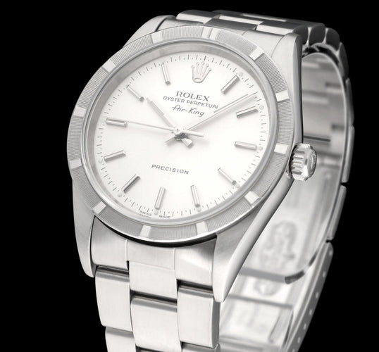 Montre Rolex Air King - Montre 14010 en acier 58 Facettes ROL/AIK/224