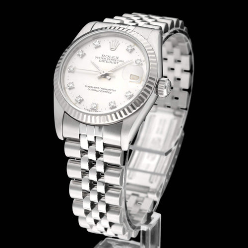 Montre Rolex Datejust - Montre 31 mm en acier 58 Facettes ROL/LDJ/635