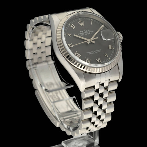 Montre Rolex Datejust - Montre automatique en acier 58 Facettes ROL/DJ1/1227
