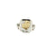 Bague 51 Dodo - Bague tournante animalier en argent et or jaune 58 Facettes 19394