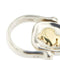 Bague 51 Dodo - Bague tournante animalier en argent et or jaune 58 Facettes 19394