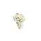Bague 51 Dodo - Bague tournante animalier en argent et or jaune 58 Facettes 19394