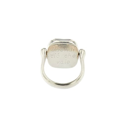 Bague 51 Dodo - Bague tournante animalier en argent et or jaune 58 Facettes 19394