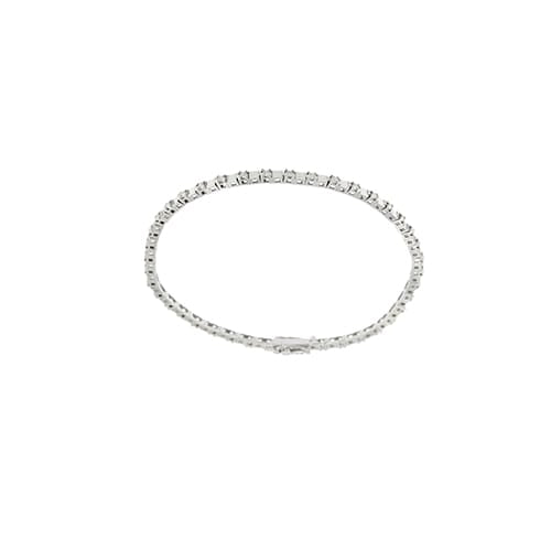 Bracelet tennis en or blanc et diamants 0,54 ct 58 Facettes 39088