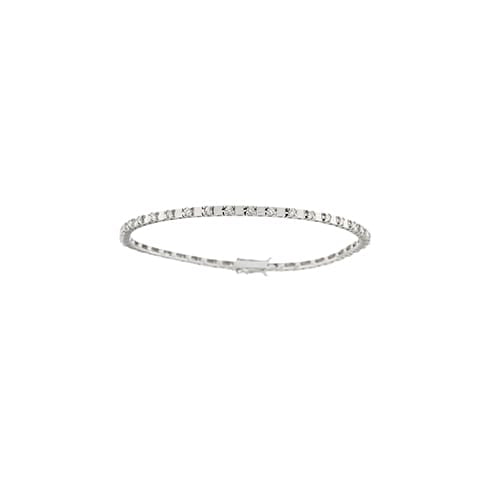 Bracelet tennis en or blanc et diamants 0,54 ct 58 Facettes 39088