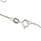 Collier Collier point lumière en or blanc et diamant 0,24 ct 58 Facettes 39095