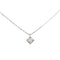 Collier Collier point lumière en or blanc et diamant 0,24 ct 58 Facettes 39095