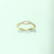 Bague entrelacée en or jaune 18 carats 58 Facettes 260126