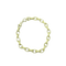 Bracelet maille alternée en or jaune 18 carats 58 Facettes 260065