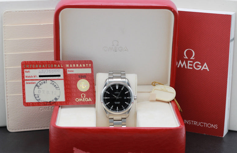 Montre Omega Seamaster Aqua Terra 2517.50.00 - Montre en acier 58 Facettes OMG/SEA/279