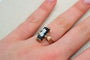 Bague 54 Bague camée en or rose 18 carats et perles 58 Facettes 3931