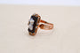 Bague 54 Bague camée en or rose 18 carats et perles 58 Facettes 3931