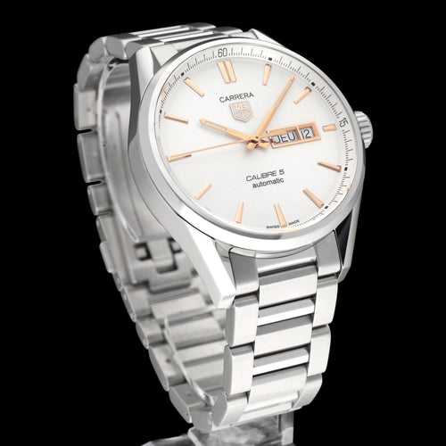 Montre TAG Heuer Carrera - Montre WAR201D-1 en acier 58 Facettes TAG/CAR/010