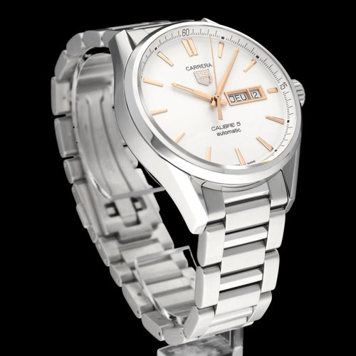Montre TAG Heuer Carrera - Montre WAR201D-1 en acier 58 Facettes TAG/CAR/010