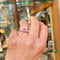 Bague 55 Bague trilogie en or jaune 18k, rubis et diamants 58 Facettes B148CEE1E2174E6E80ACA89415CE2688