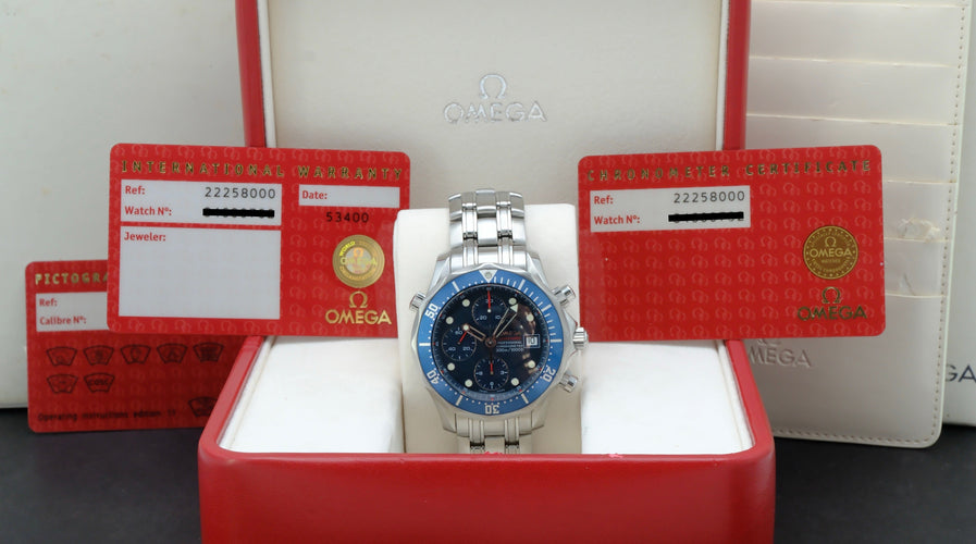 Montre Omega Seamaster - Montre 2225.80.00 en acier, 2008 58 Facettes OMG/SEA/384