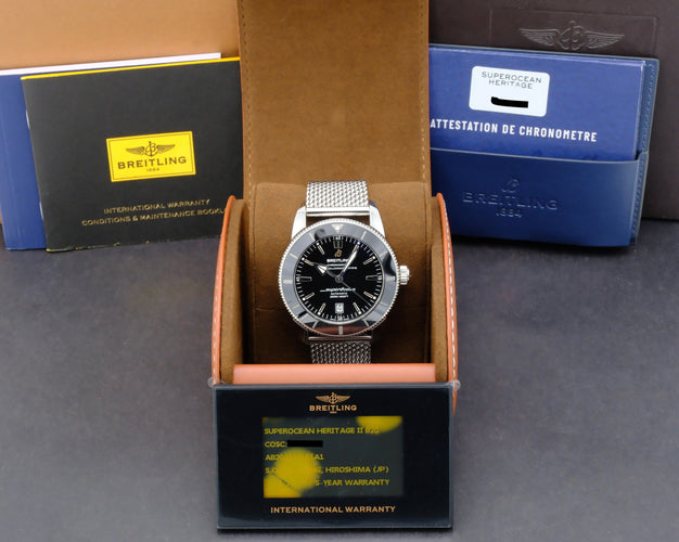 Montre Breitling Superocean Heritage II - Montre AB2020 en acier 58 Facettes BTL/SOC/121