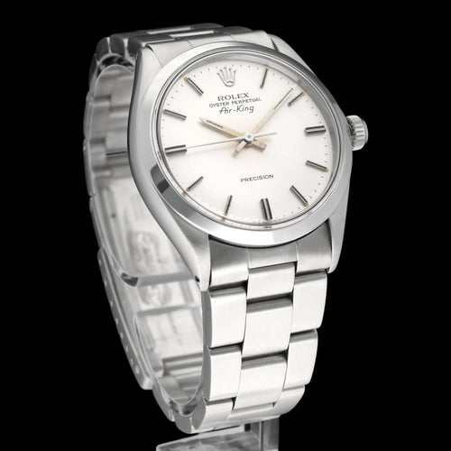 Montre Rolex Air King Precision - Montre 5500 en acier 58 Facettes ROL/AIK/223