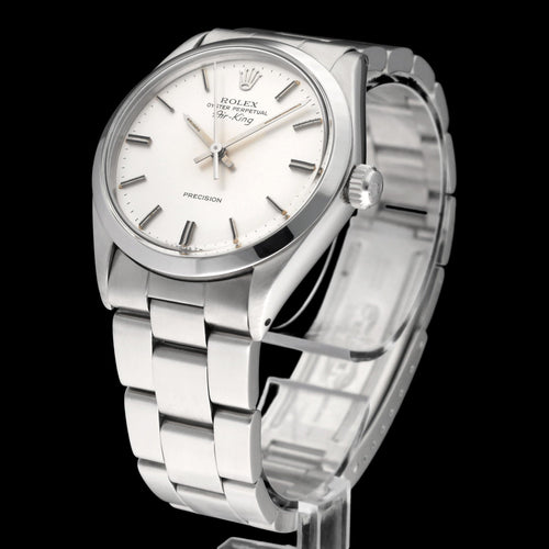 Montre Rolex Air King Precision - Montre 5500 en acier 58 Facettes ROL/AIK/223