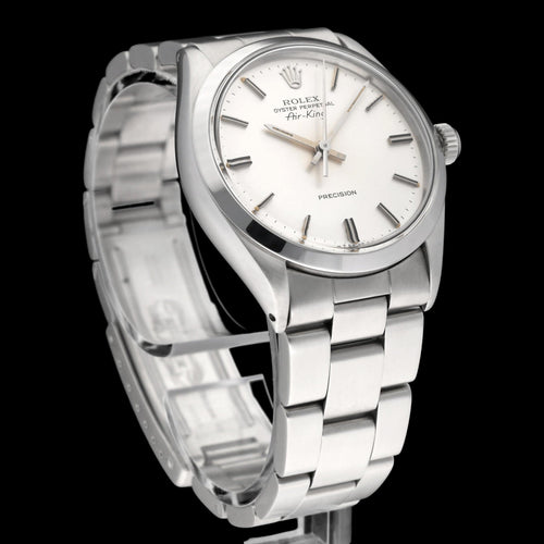 Montre Rolex Air King Precision - Montre 5500 en acier 58 Facettes ROL/AIK/223