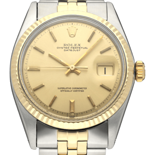 Montre Rolex Datejust - Montre 1601 en or et acier 58 Facettes ROL/DJ1/1375