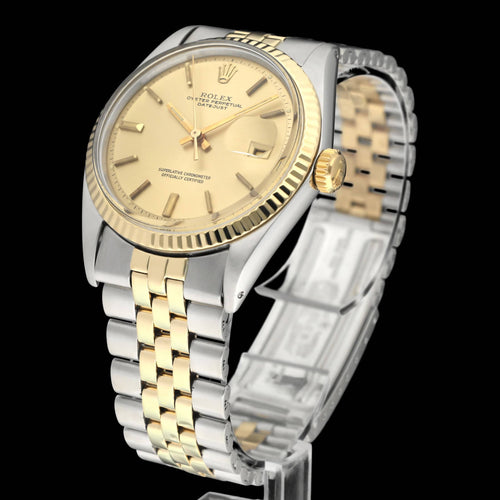 Montre Rolex Datejust - Montre 1601 en or et acier 58 Facettes ROL/DJ1/1375
