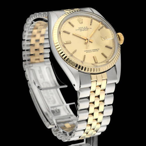 Montre Rolex Datejust - Montre 1601 en or et acier 58 Facettes ROL/DJ1/1375