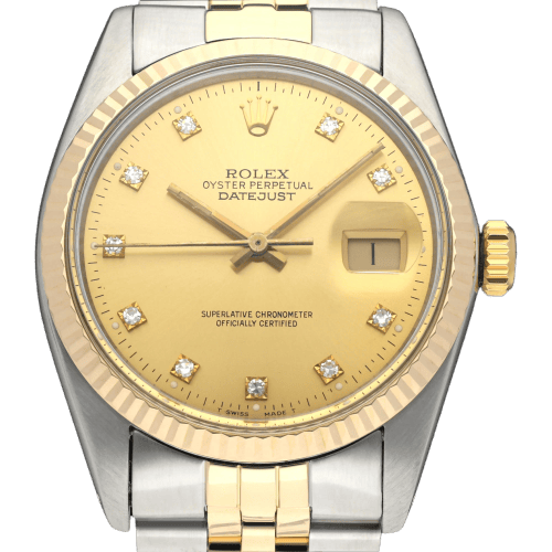 Montre Rolex Datejust - Montre 16013G en or et acier 58 Facettes ROL/DJ1/1374