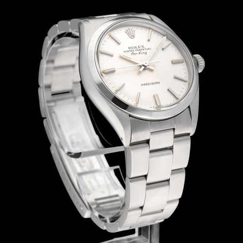 Montre Rolex Air King Precision - Montre 5500 en acier 58 Facettes ROL/AIK/222