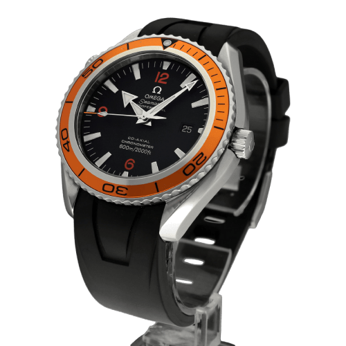 Montre Omega Seamaster Planet Ocean - Montre en acier, 2007 58 Facettes OMG/SEA/288