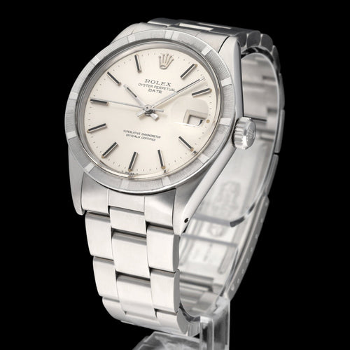 Montre Rolex Oyster Perpetual Date - Montre 1501 en acier 58 Facettes ROL/OPD/293