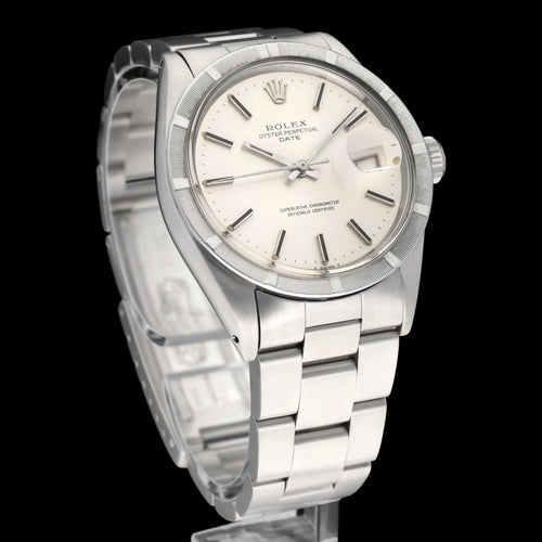 Montre Rolex Oyster Perpetual Date - Montre 1501 en acier 58 Facettes ROL/OPD/293