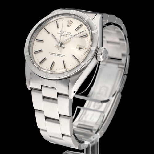 Montre Rolex Oyster Perpetual Date - Montre 1501 en acier 58 Facettes ROL/OPD/293
