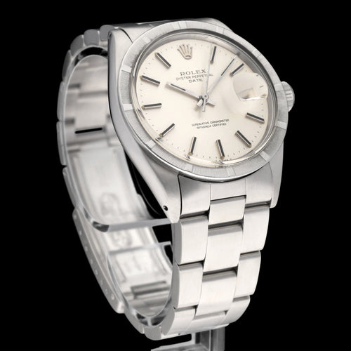 Montre Rolex Oyster Perpetual Date - Montre 1501 en acier 58 Facettes ROL/OPD/293