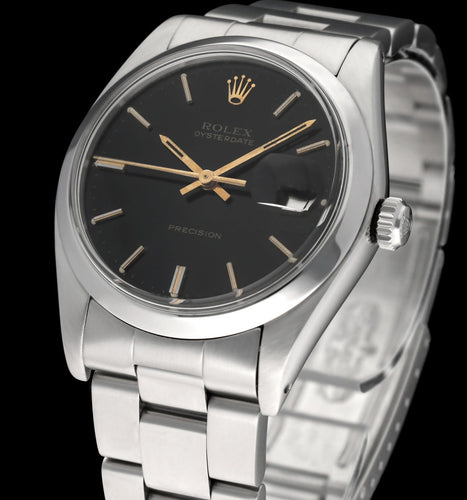 Montre Rolex Oysterdate Precision - Montre 6694 en acier 58 Facettes ROL/OPR/197