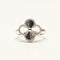 53 Van Cleef & Arpels Vintage Alhambra - Bague guillochée en or blanc 58 Facettes