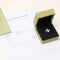 53 Van Cleef & Arpels Vintage Alhambra - Bague guillochée en or blanc 58 Facettes