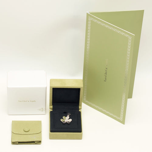 Pendentif Van Cleef & Arpels Frivole - Pendentif en or blanc et diamants 58 Facettes