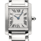 Montre Cartier Tank Française - Montre 2384 en acier 58 Facettes CRT/TNK/008