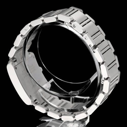 Montre Cartier Tank Française - Montre 2384 en acier 58 Facettes CRT/TNK/008
