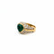 Bague 52 Bvlgari Trombino - Bague en or 18K, émeraude et diamants 58 Facettes