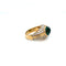 Bague 52 Bvlgari Trombino - Bague en or 18K, émeraude et diamants 58 Facettes
