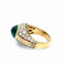 Bague 52 Bvlgari Trombino - Bague en or 18K, émeraude et diamants 58 Facettes
