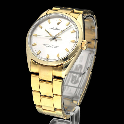 Montre Rolex Oyster Perpetual - Montre 34 mm en or et acier 58 Facettes ROL/OOP/221