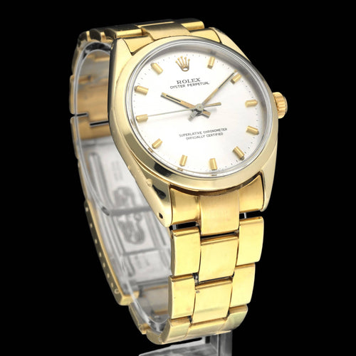 Montre Rolex Oyster Perpetual - Montre 34 mm en or et acier 58 Facettes ROL/OOP/221