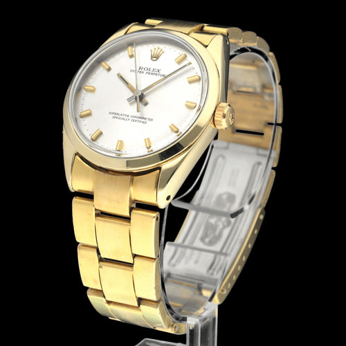 Montre Rolex Oyster Perpetual - Montre 34 mm en or et acier 58 Facettes ROL/OOP/221