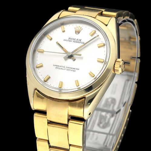 Montre Rolex Oyster Perpetual - Montre 34 mm en or et acier 58 Facettes ROL/OOP/221