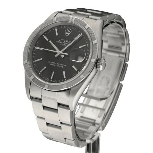 Montre Rolex Oyster Perpetual Date - Montre 15210 en acier 58 Facettes ROL/OPD/260