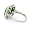Bague 56 Bague en platine avec jade et diamants 58 Facettes 5CA8F9EAC6AE4BCCA7138FB57A7A57D4